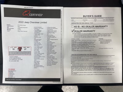 2022 Jeep Cherokee Limited