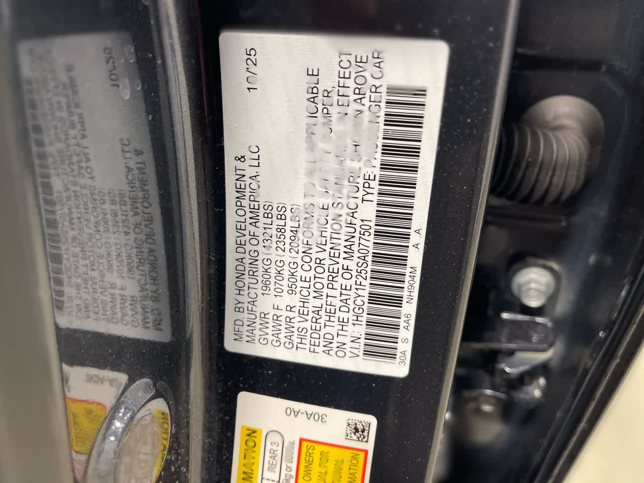 2025 Honda Accord LX