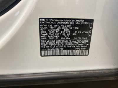 2023 Volkswagen Atlas 2.0T SE