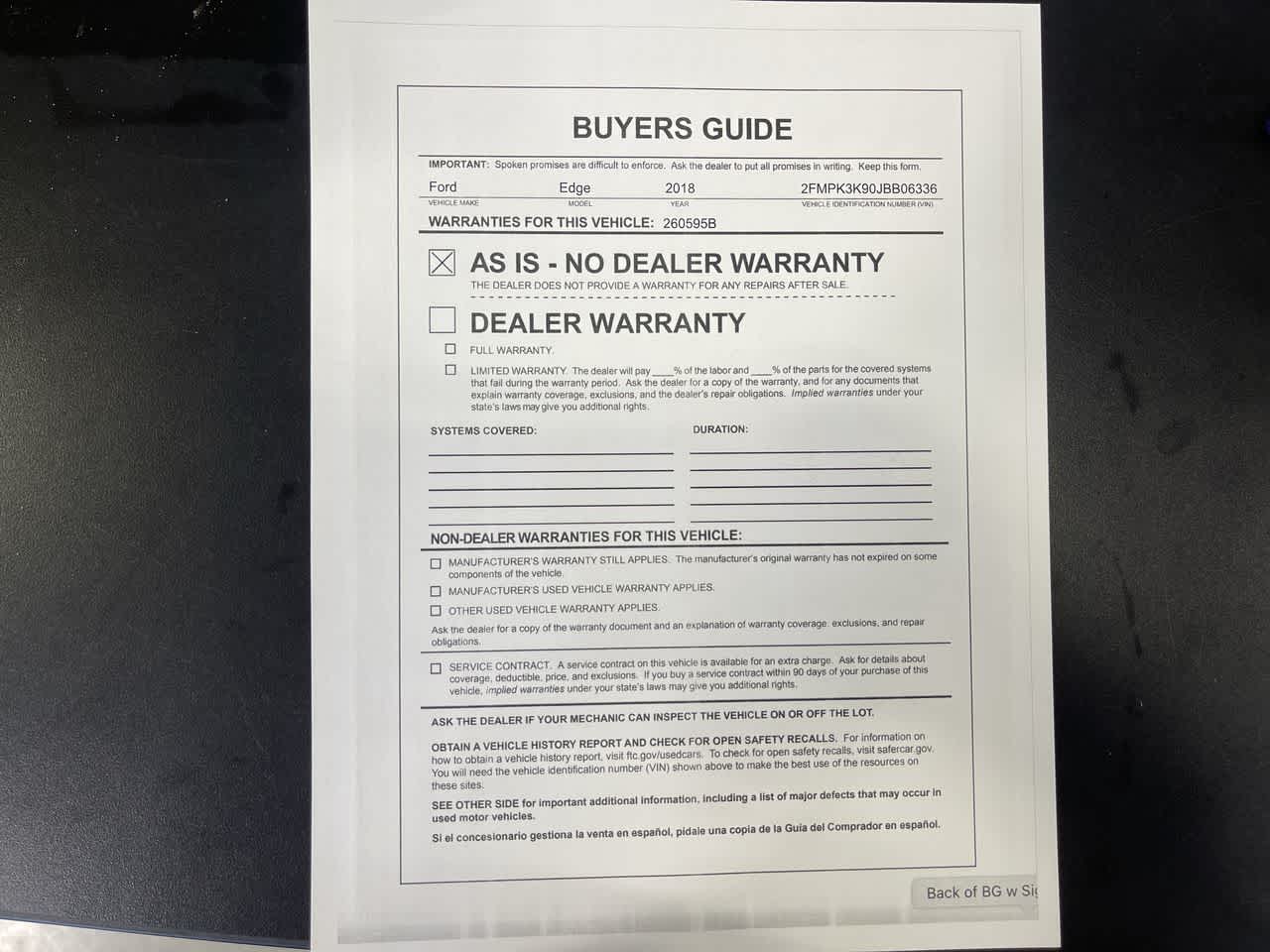 2018 Ford Edge Titanium