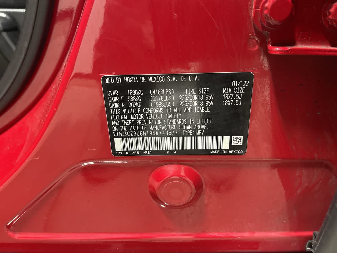 2022 Honda HR-V Sport