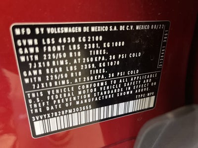 2023 Volkswagen Taos SE