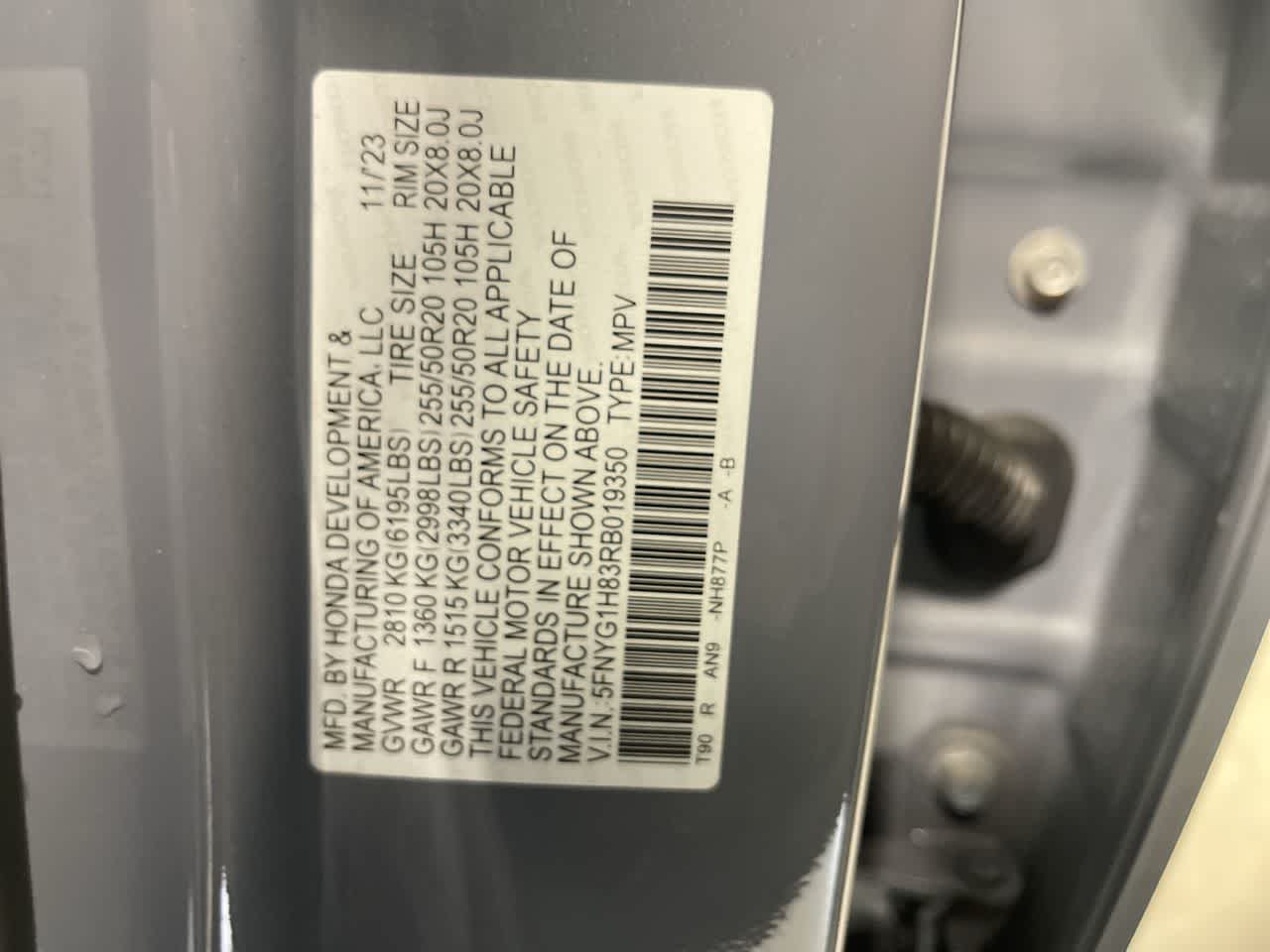 2024 Honda Pilot Elite