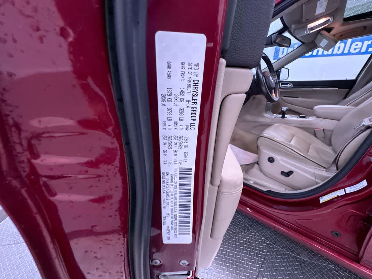 2015 Jeep Grand Cherokee Overland