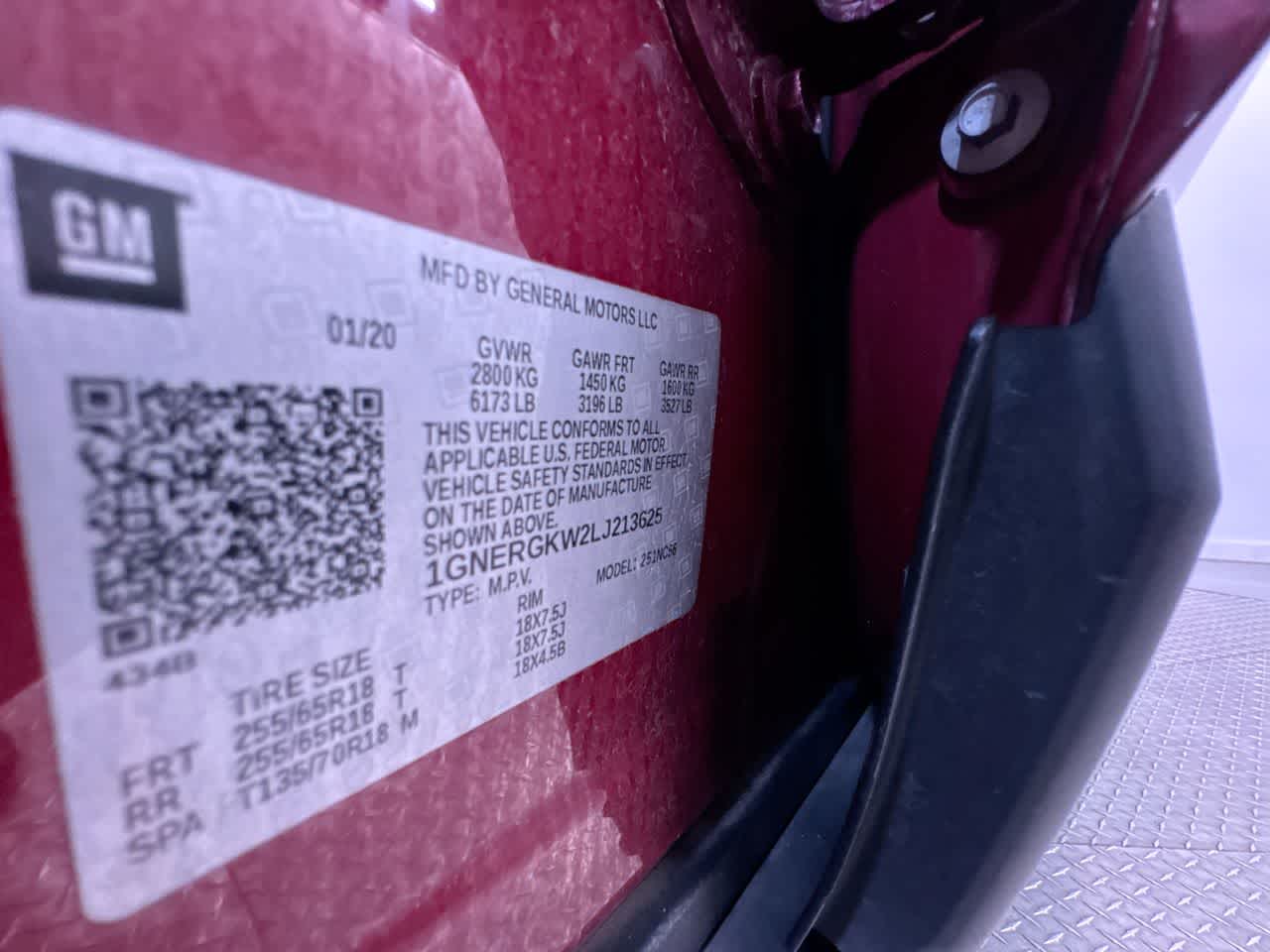 2020 Chevrolet Traverse LT Cloth