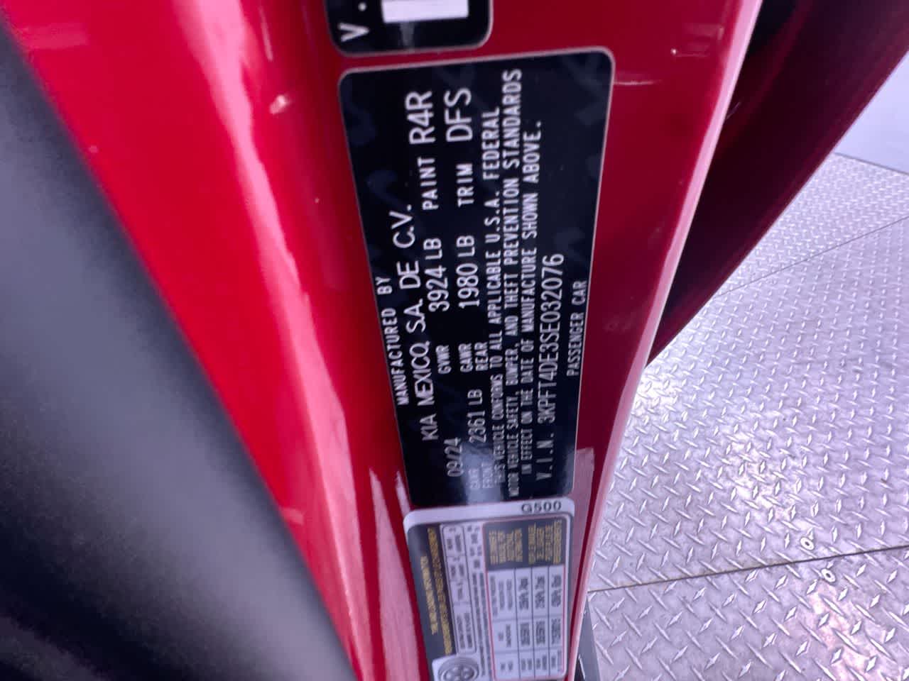 2025 Kia K4 LXS