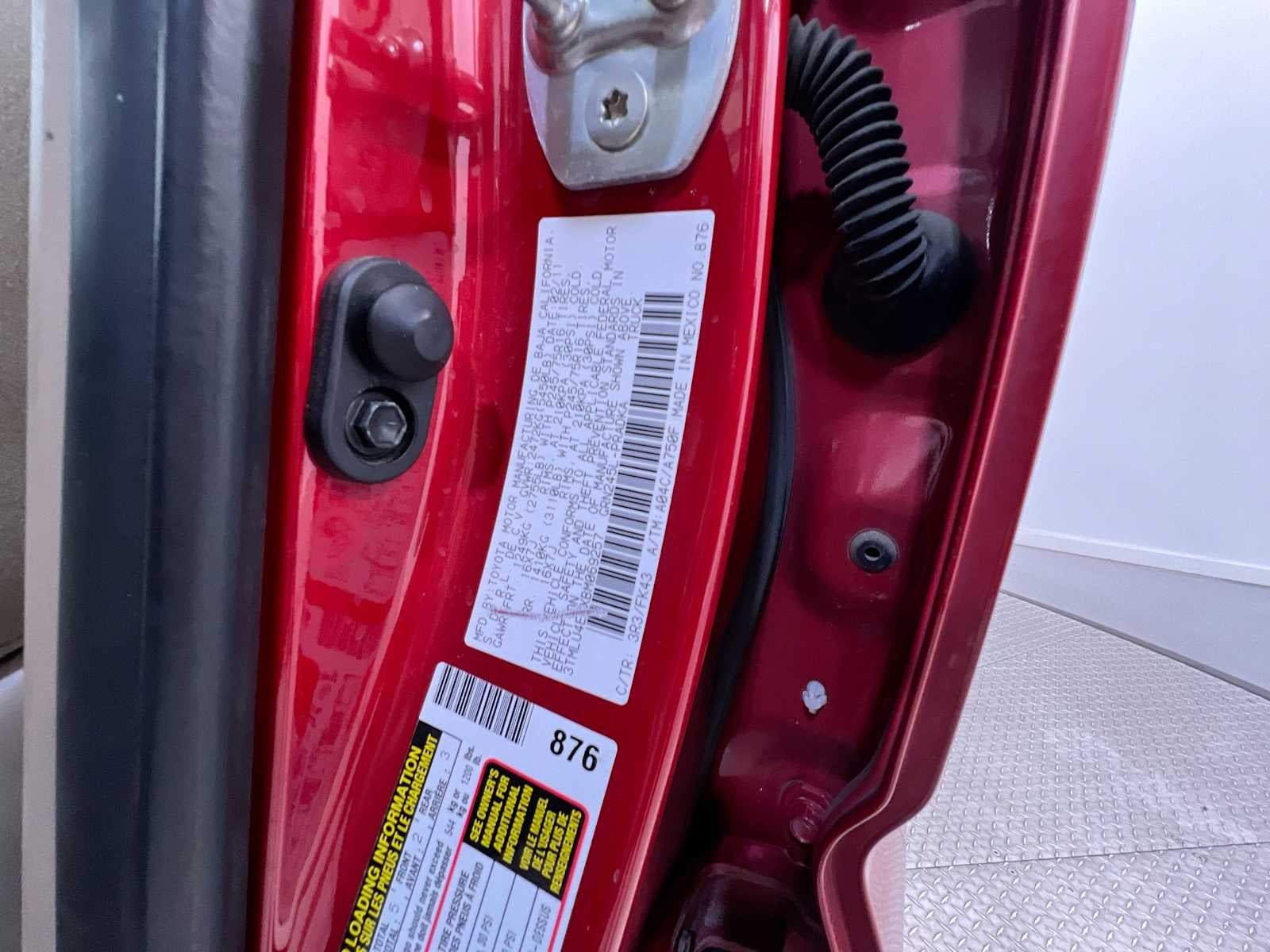 2011 Toyota Tacoma 4WD Double V6 AT (Natl)