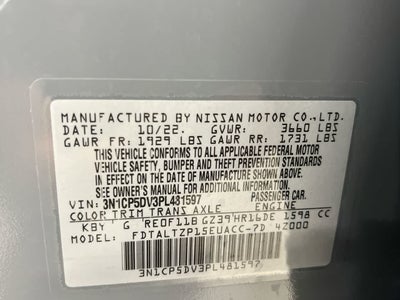 2023 Nissan Kicks SR