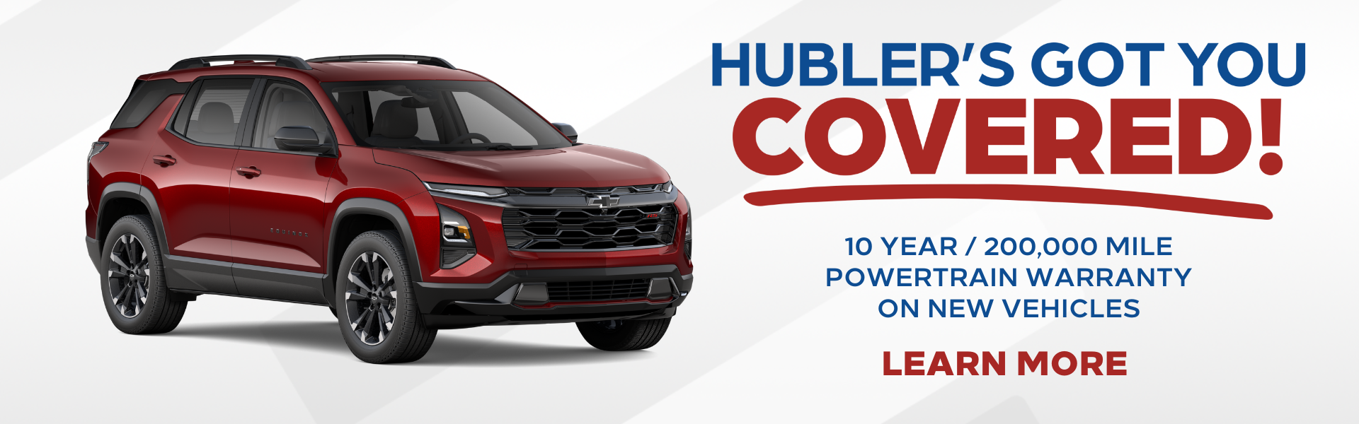 Hubler 10 Year Warranty